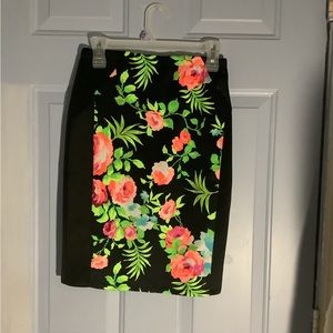 Flowered skirt
